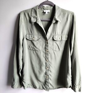 Lucky Brand Lyocell/tencel button down